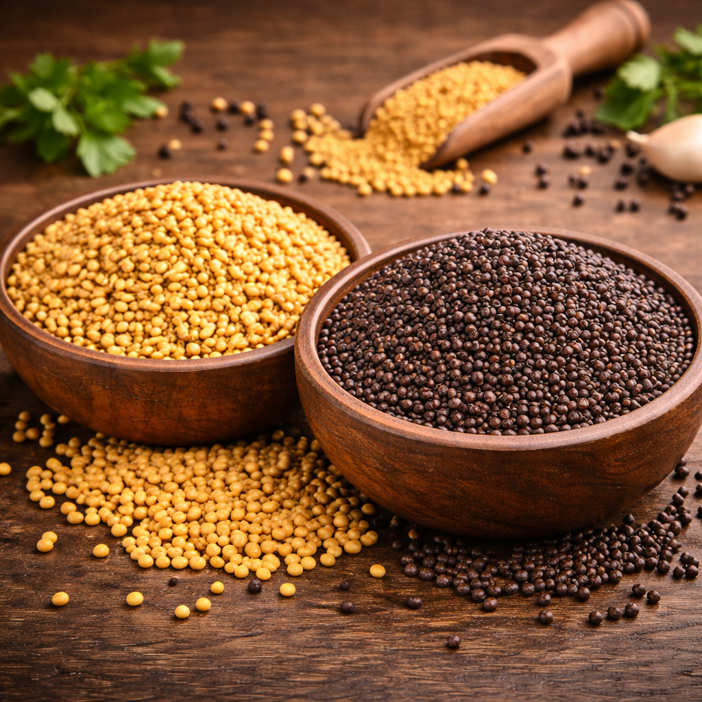 Mustard Seeds (Yellow / Black)